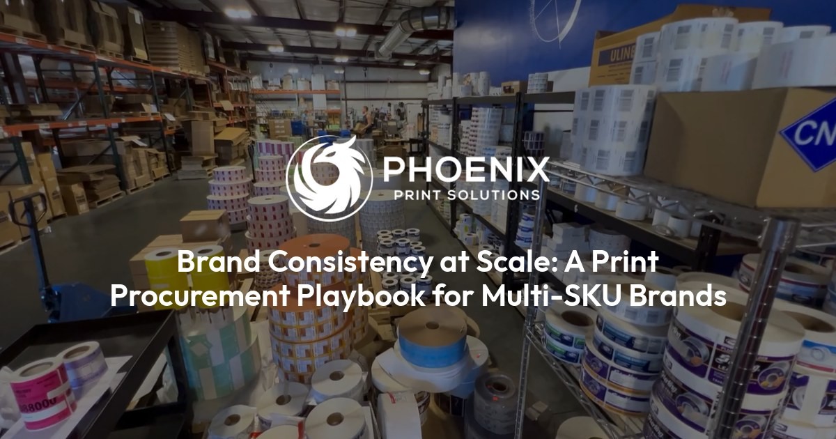 Brand Consistency at Scale: A Print Procurement Playbook for Multi-SKU Brands