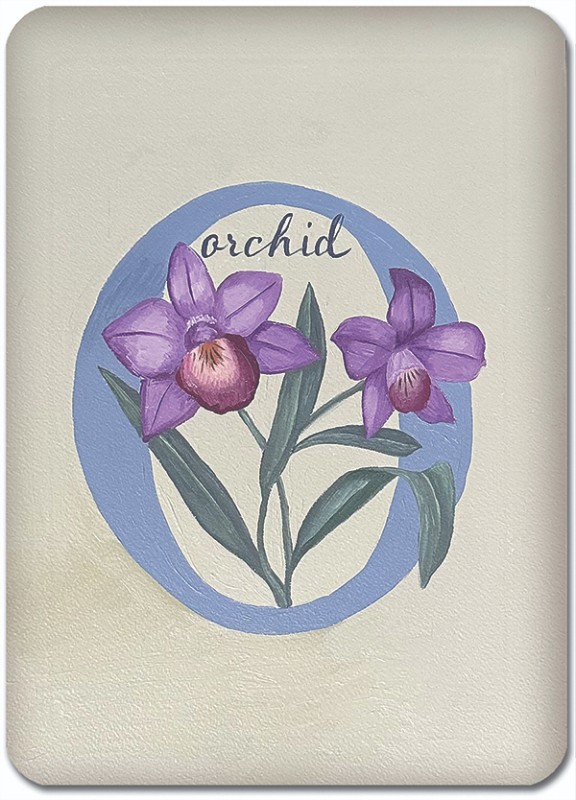 O is for Orchid