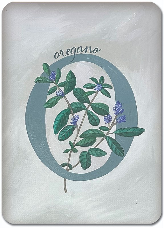O is for Oregano