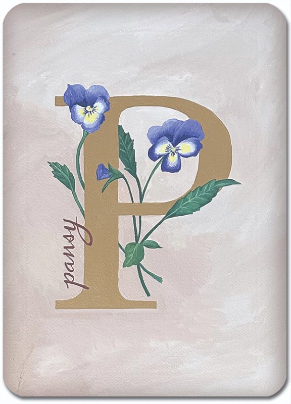 P is for Pansy