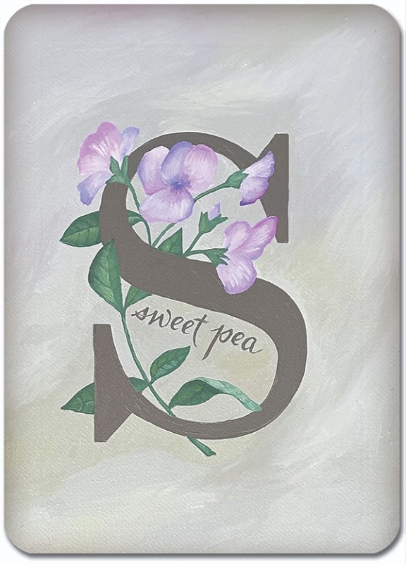 S is for Sweet Pea