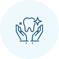 compassionate dental care icon