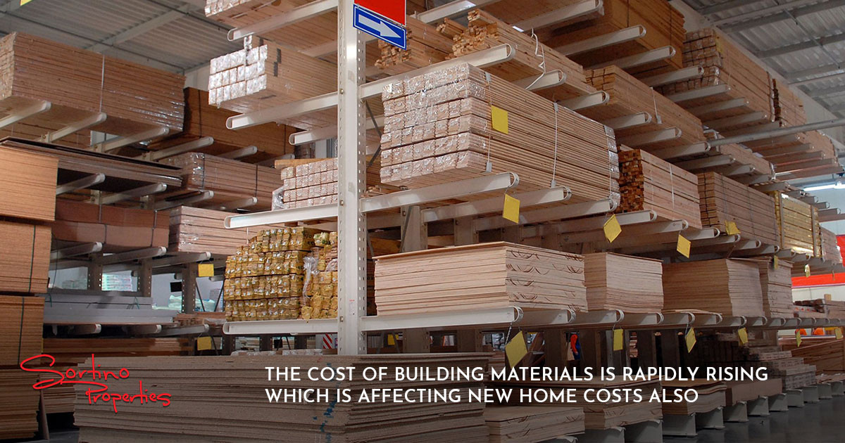 Building Material Costs are Driving Up New Home Prices