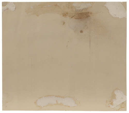 British School Architectural Interior Watercolor Gate Study Door way south aisle Th. Albans Herts