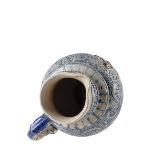 A Vintage Stoneware Nordic Style Pitcher